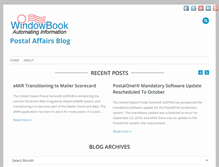 Tablet Screenshot of blog.windowbook.com